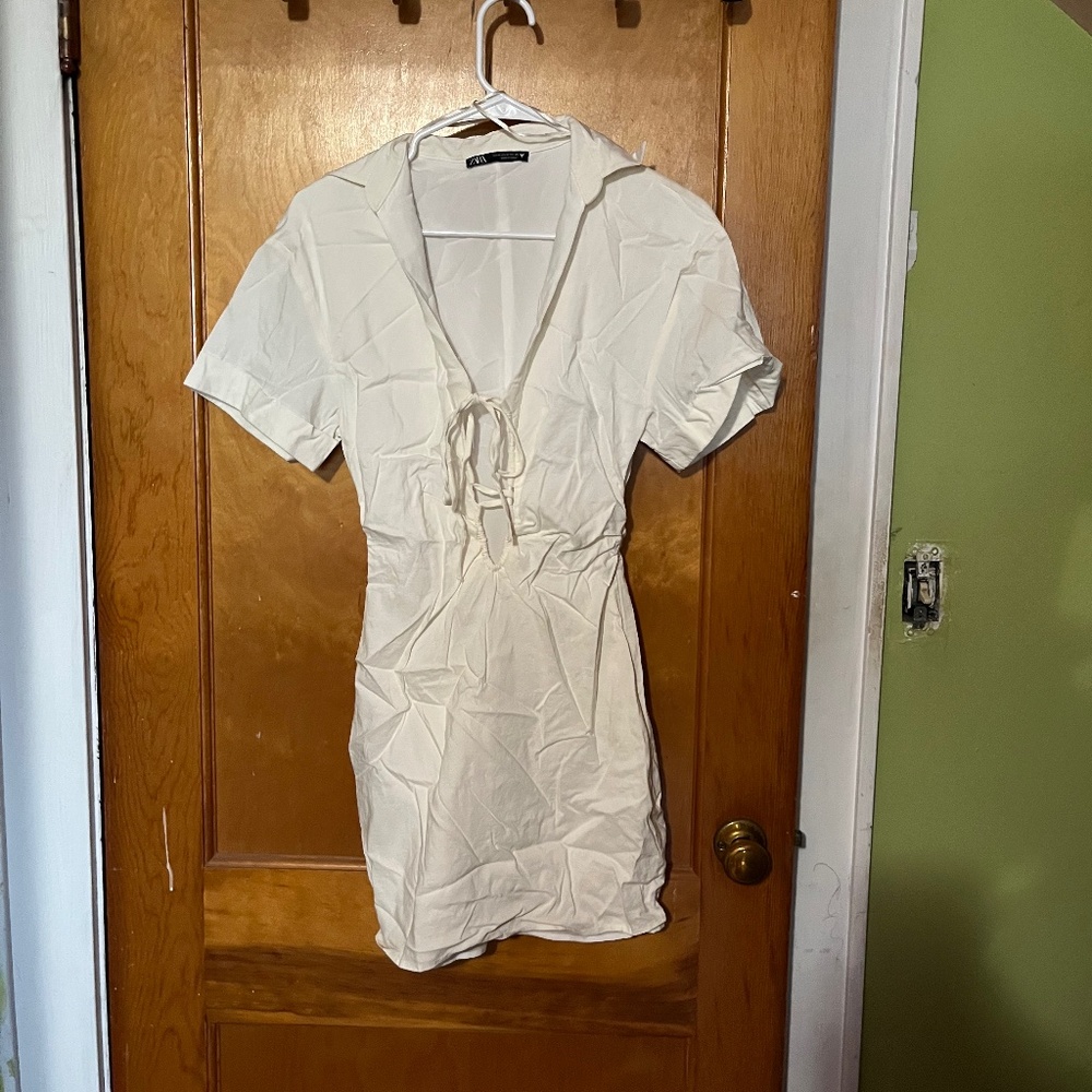 Zara Collared Mini Dress